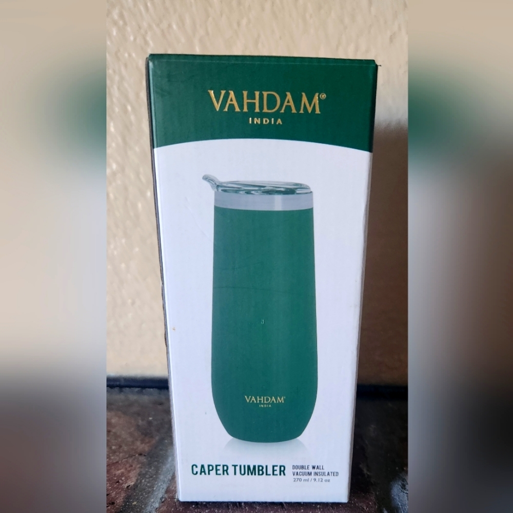 VAHDAM caper tumbler double insulated